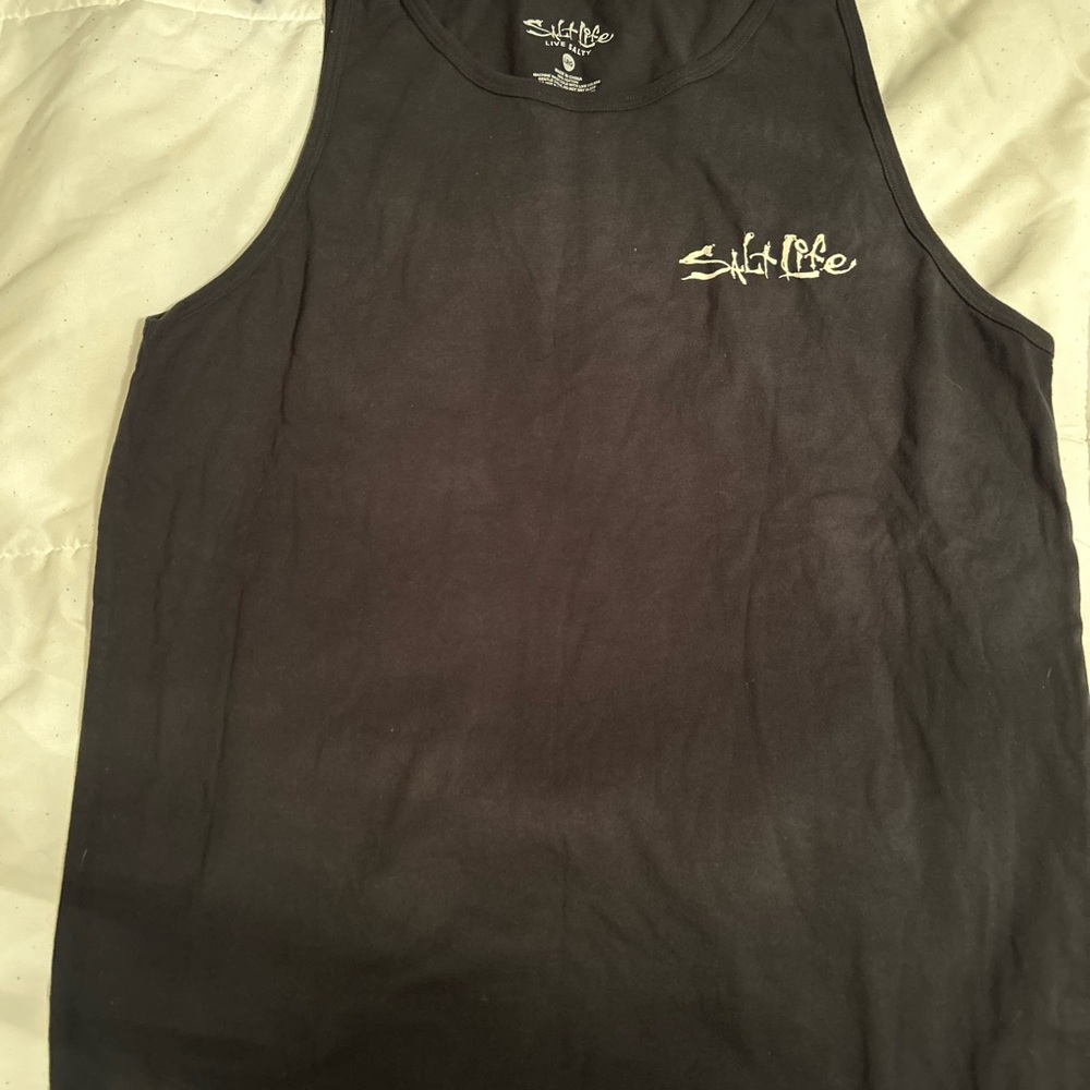 Salt Life Black Tank Top